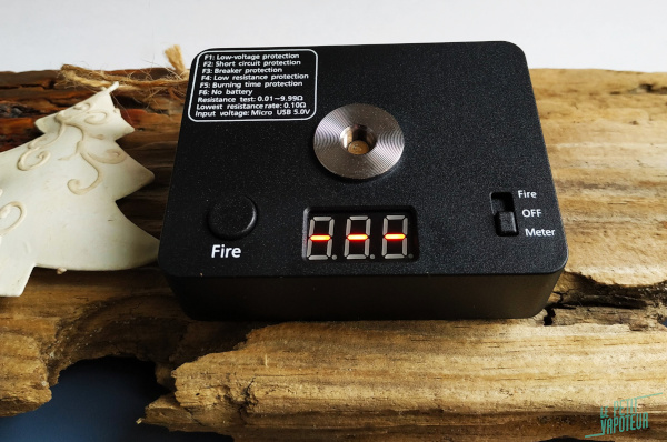 article ohmmetre Vape District LPV